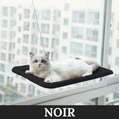 hamac pour chat noir